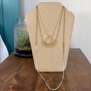 Stella & Dot necklace 3 piece